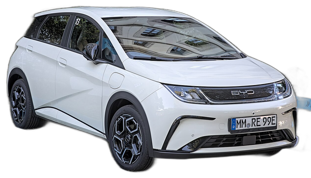 BYD Dolphin, foto externa